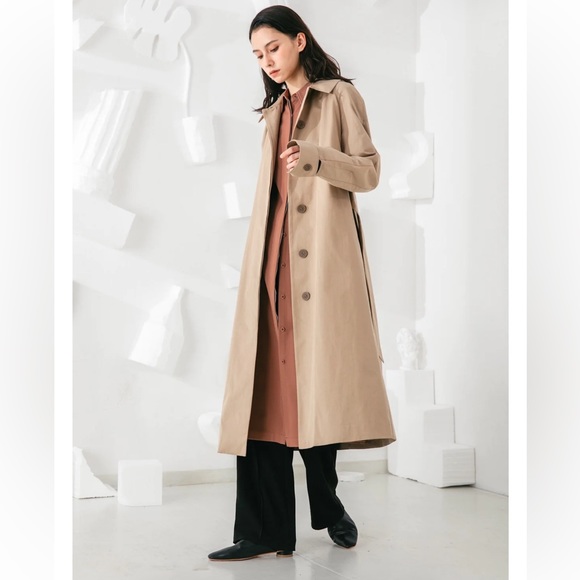 Skye Jackets & Blazers - Skye Coraline Trench Coat in beige, size small